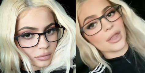 Everyone Is Obsessed With Kylie Jenner's Prada Glasses.